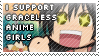 Graceless Anime Girls +stamp