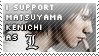 I support Matsuyama as L+stamp