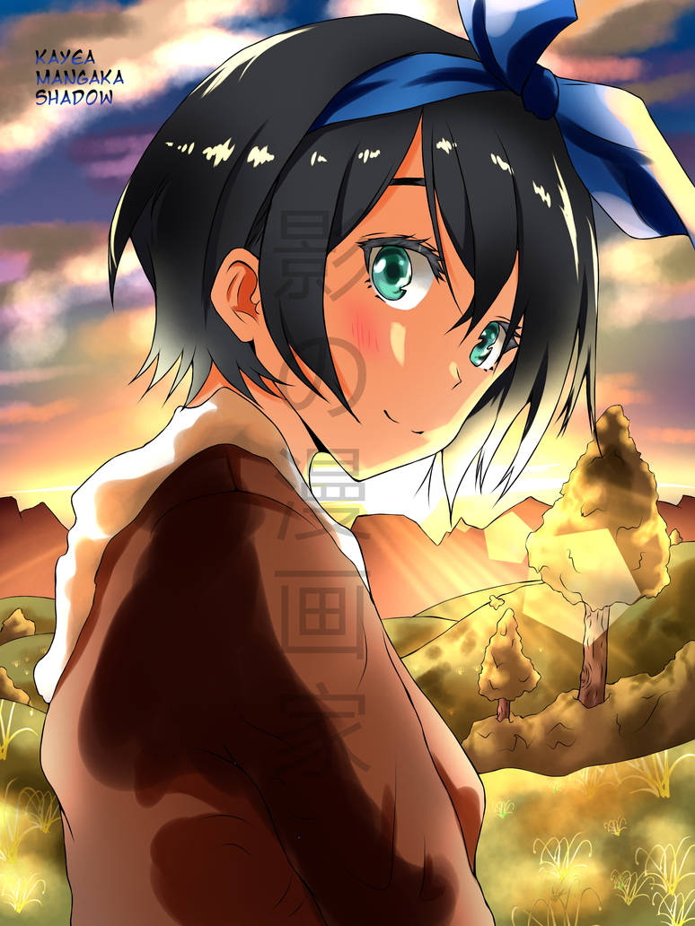 Blue Ruka Poster Ruka Fanart Ruka Fanart illustration #1 by Kayeamangakashadow on DeviantArt