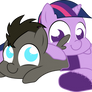Discorded Whooves and Twilight Sparkle{sock}