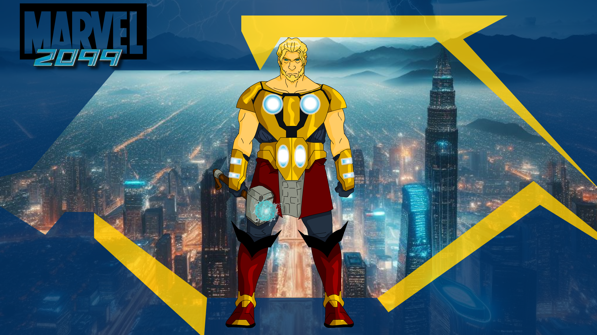 New Marvel 2099 Thor by joaonorberto on DeviantArt