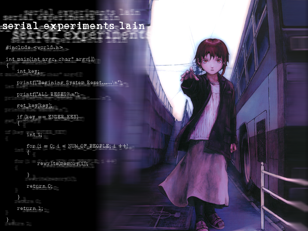 Lain Wallpaper By Xentalion On Deviantart Lain Wallpaper By Xentalion On Deviantart