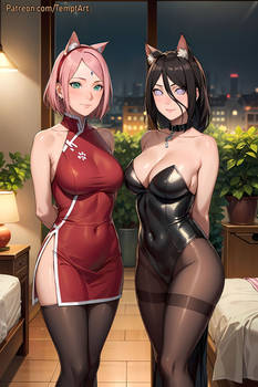 Sakura x Hanabi - Cosplay Cuties