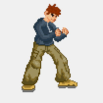 Street Fighter inspired character [currently WIP]