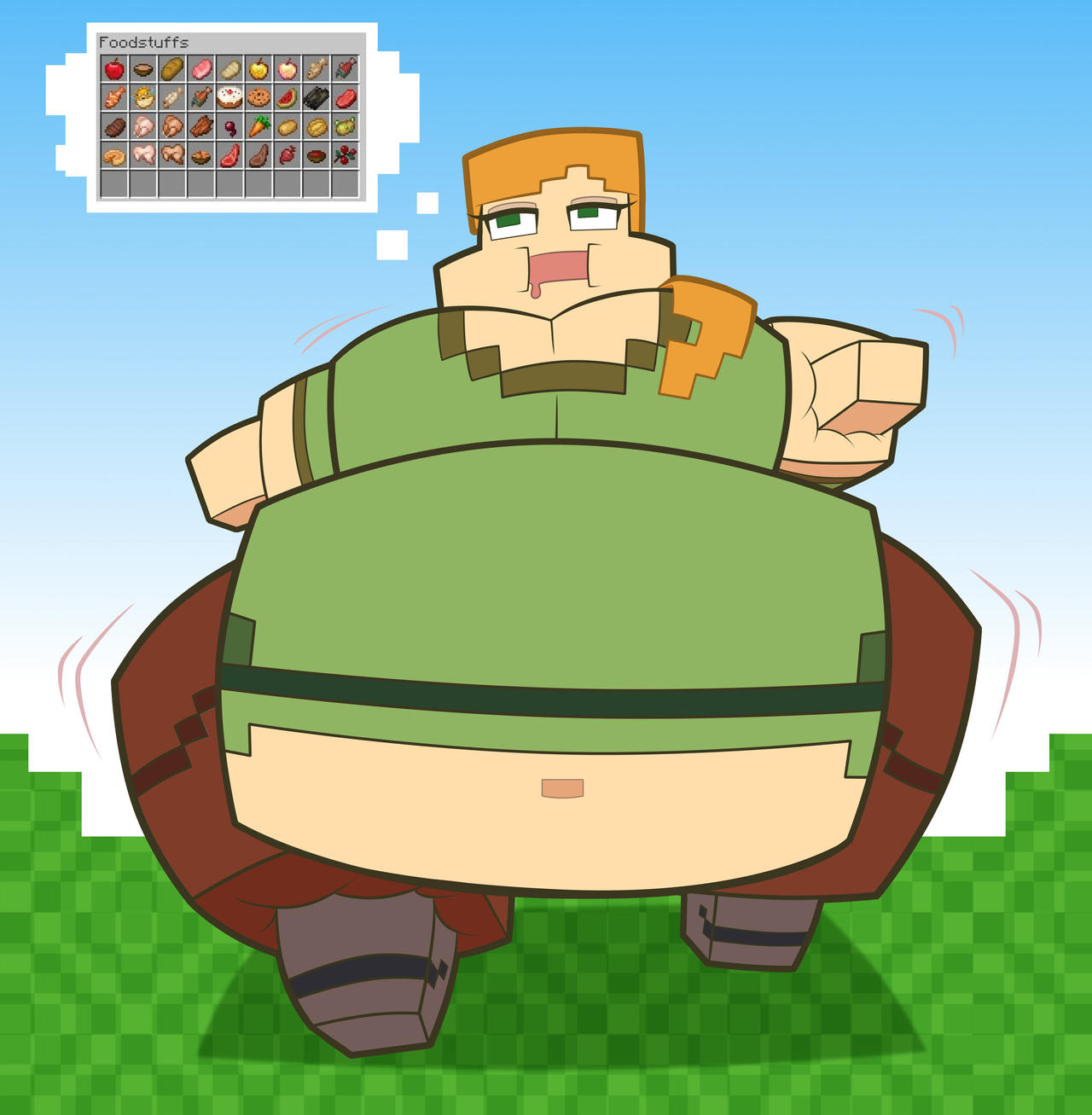 Fat Alex by Tubbytoon by ThePizzaTowerFan on DeviantArt