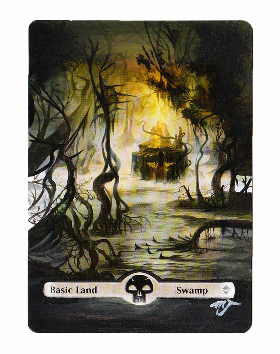 MTG Card Alter - Basic Land, Swamp