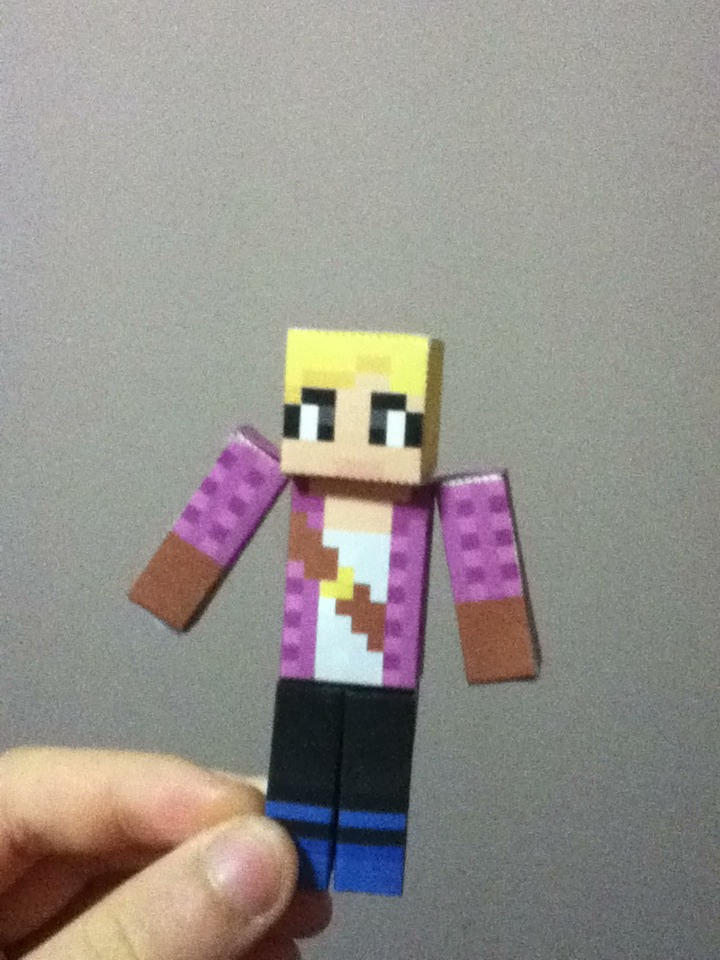 My Minecraft Skin Mini Papercraft by HawktalonWindclan on DeviantArt