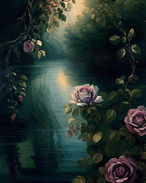 River roses by calmbirdflying on DeviantArt