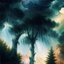 thunderstorm forest 2