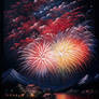 japan fireworks in acryl 2