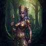 athena in a forest 2