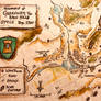 Map of Greenway (Kron Hills, World of Greyhawk)