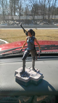 Lara Croft figure