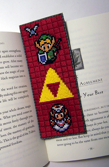 Zelda Bookmark X-Stitch