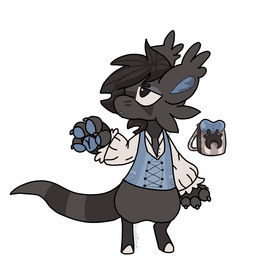 Haze #193 - WolfBoop by GriffiaMascotsML