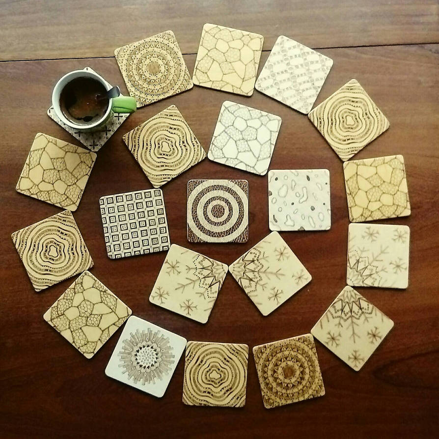 Designs Mini Coasters Designs for coasters by juliapoli on DeviantArt