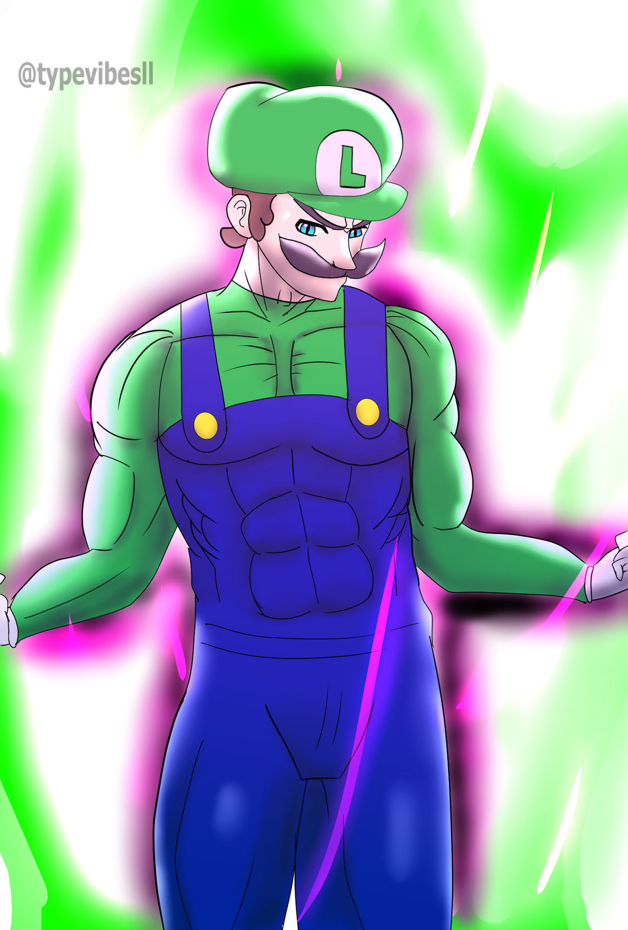 Buff Luigi by RoadJogger45 on DeviantArt