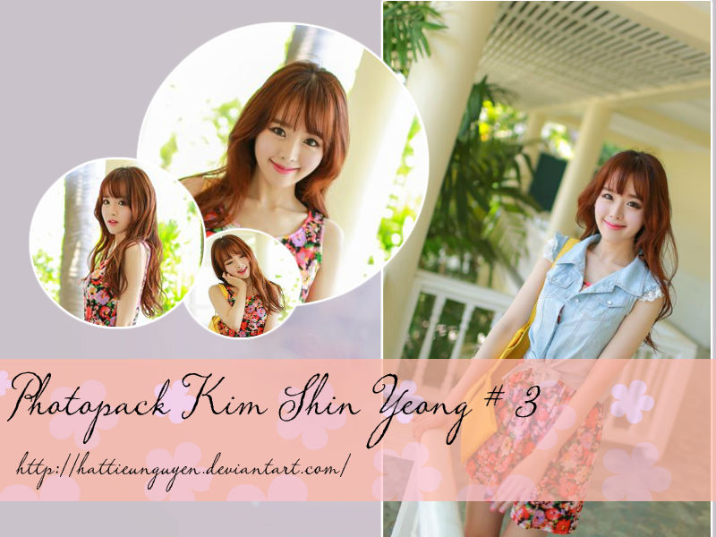 Photopack Kim Shin Yeong  _ by Myu