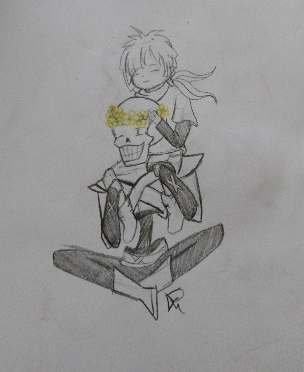 Cross Frisk Cross Papyrus and Cross Frisk by SpiritofFire2000 on DeviantArt