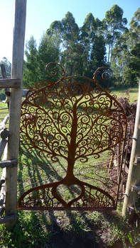 garden gate - tree of life