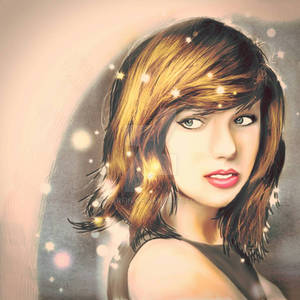 Taylor Swift Smudge Painting