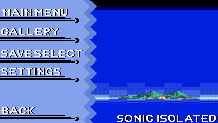 Main Menu - Sonic Isolated by sonicisolated2022 on DeviantArt