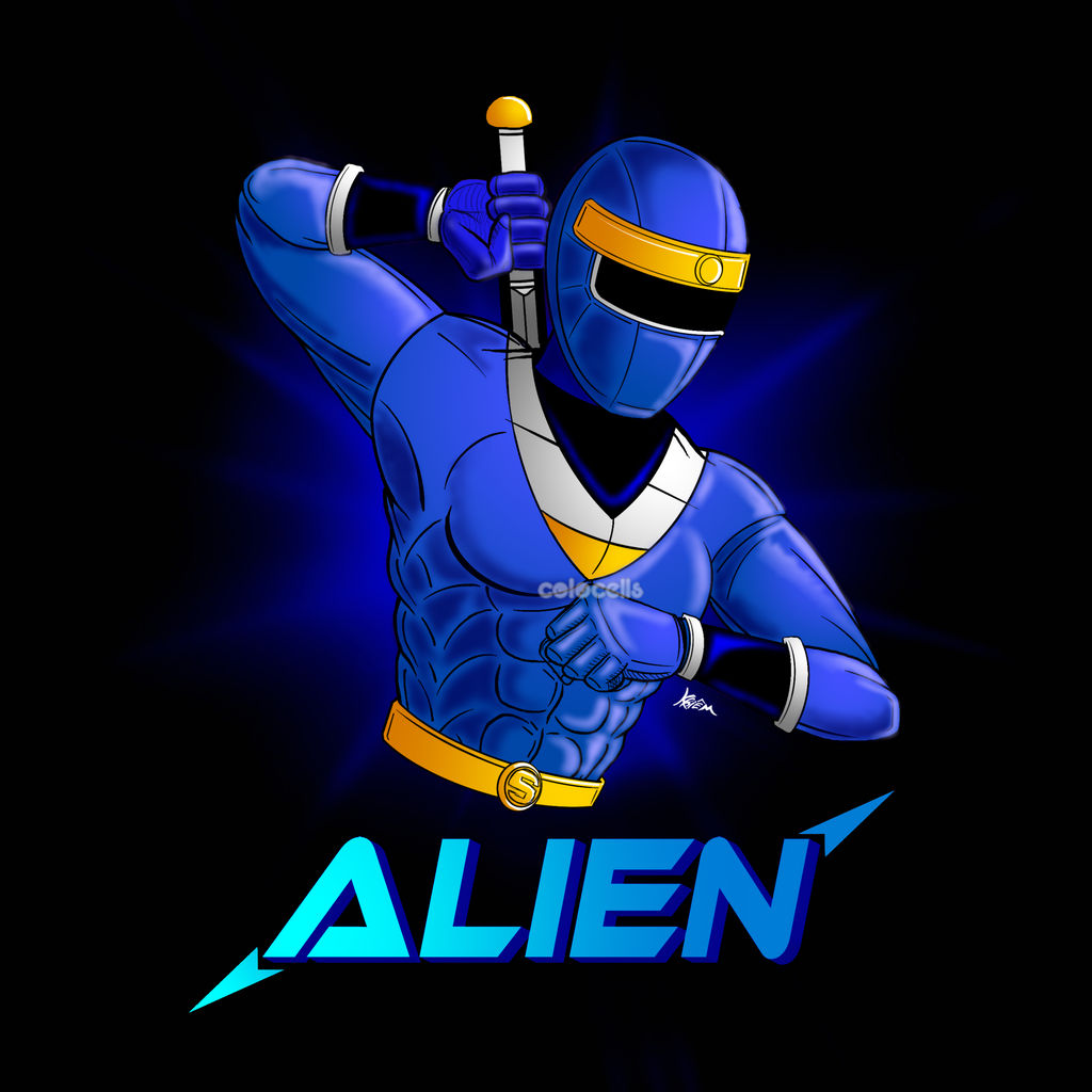 Alien Rangers Blue Rangers Alien Rangers Blue by slastbeast on DeviantArt