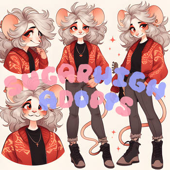 Adopt 0654~Chai Tea Opossums Series