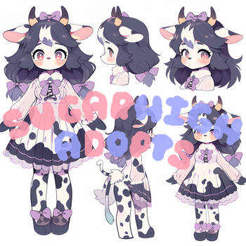 adopt 0893~Blackberry Sorbet Cow