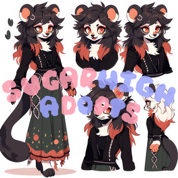 adopt 1226~CranberryOrange Bread Binturong