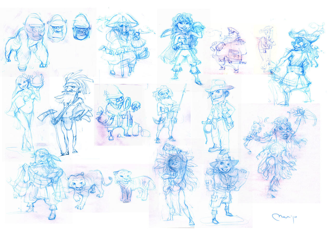 sketches by Sidxartxa