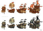 Pirates ships