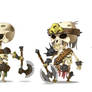 skeletons army