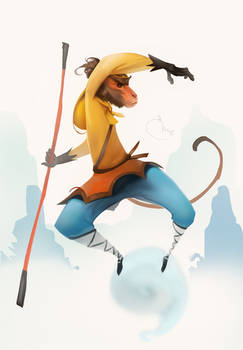 Monkey King (speedpainting)