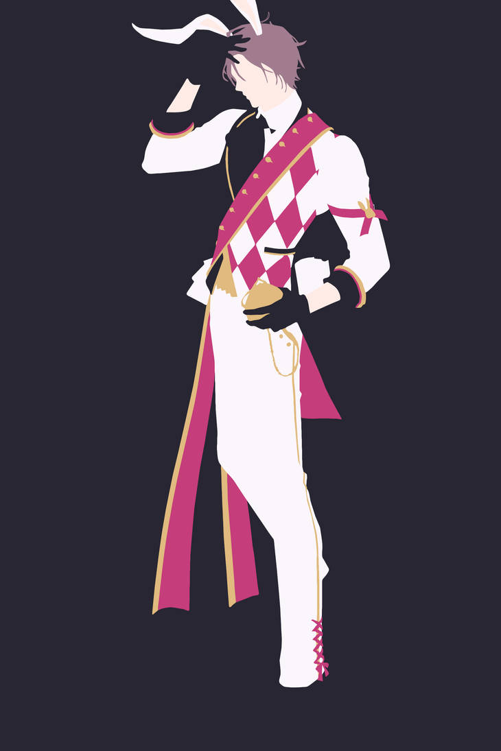 Bunny Kayron Minimalist Wallpaper by Jamadow on DeviantArt