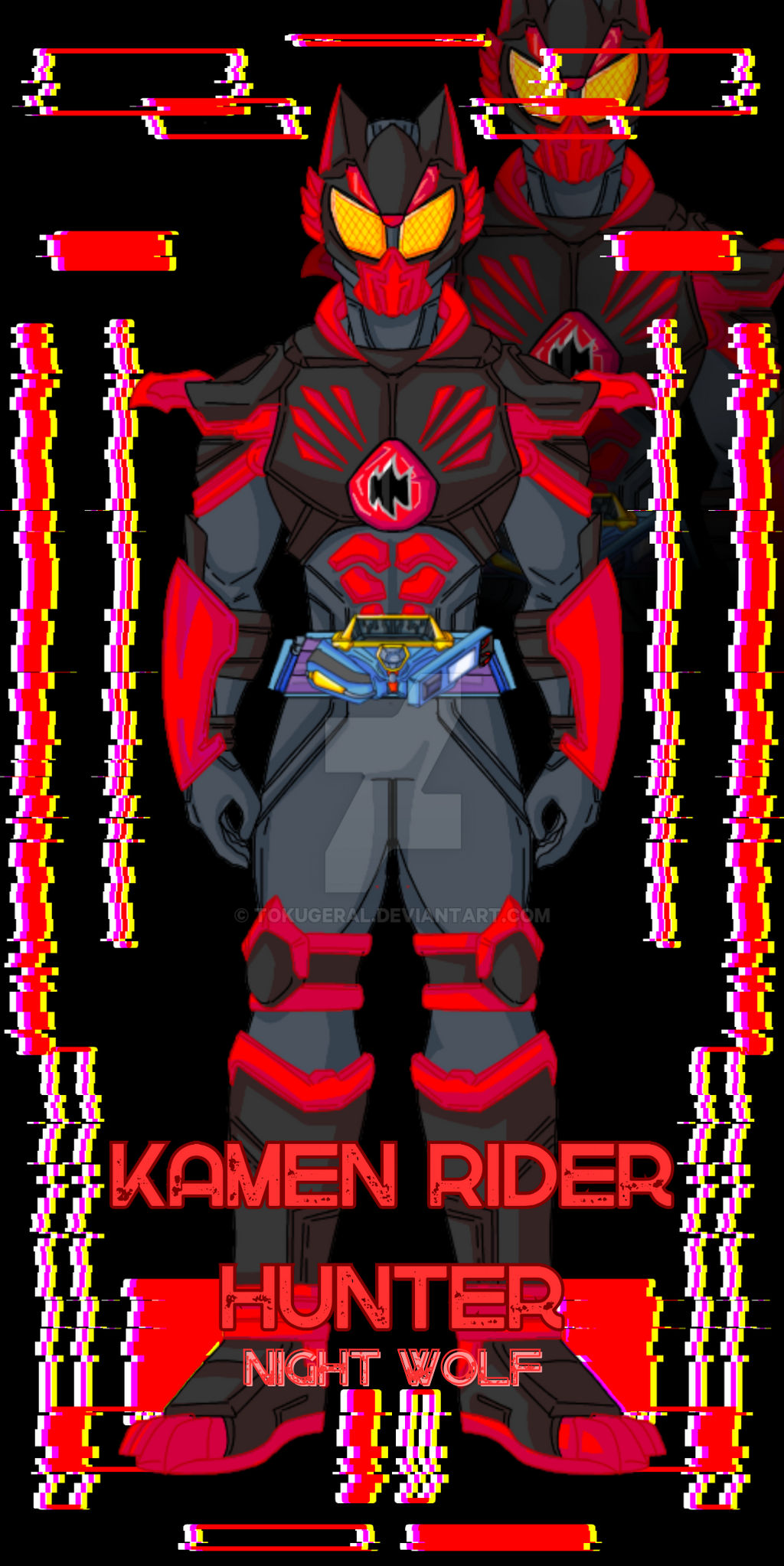 Kamen Rider Hunter Night Wolf by TokuGeral on DeviantArt
