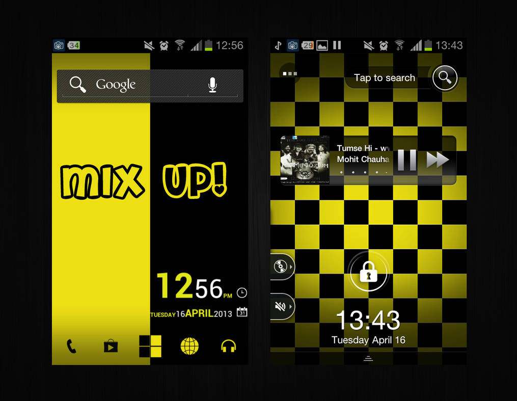 Android home screen and lock screen customization by seaofcolors on ...