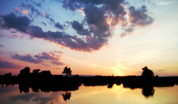 vrbovec sunset