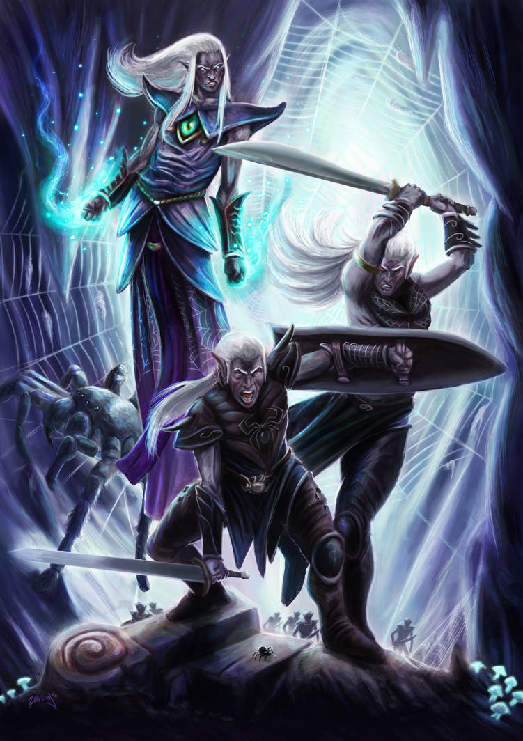 March of Drow by Blensig on DeviantArt