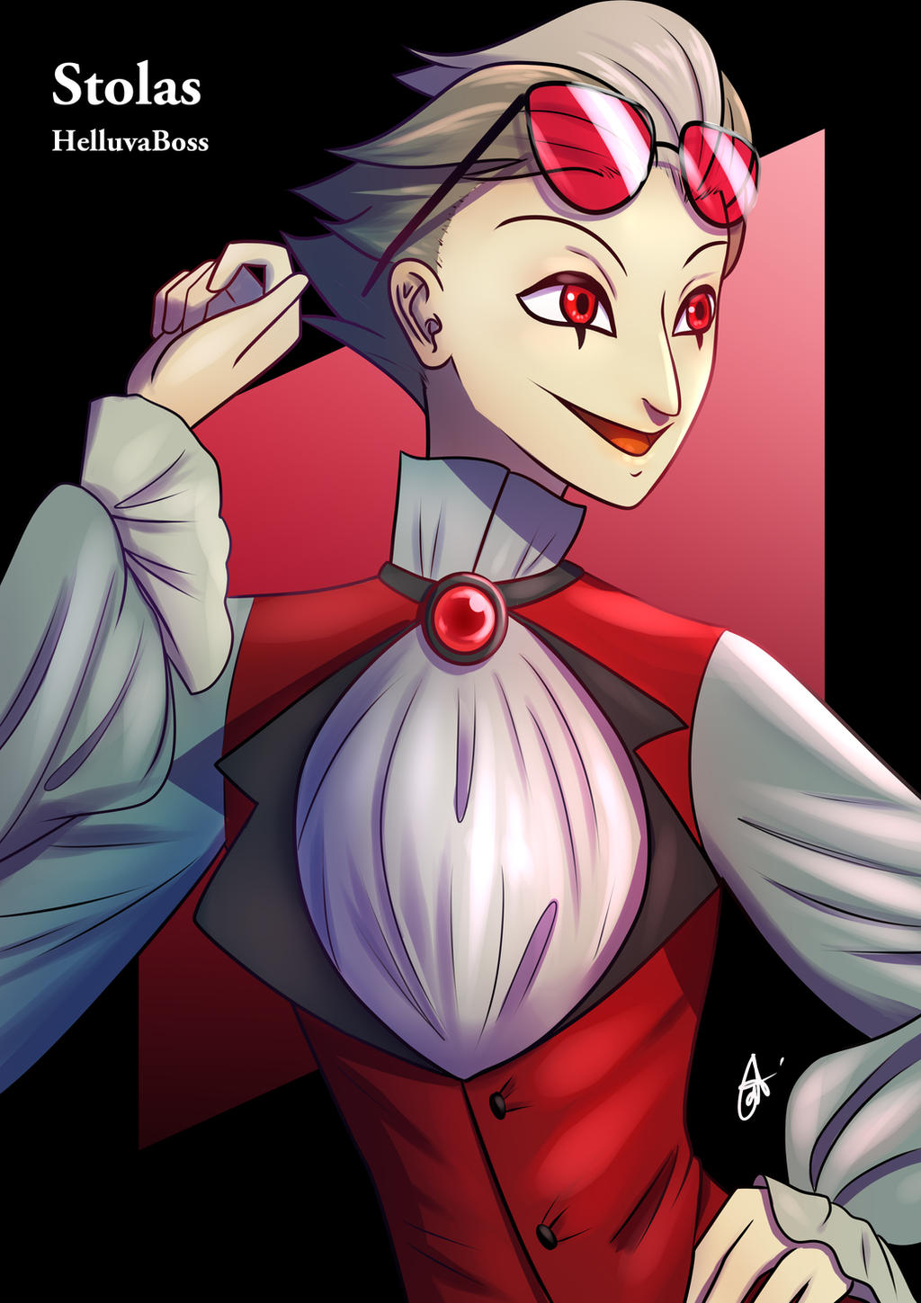 Stolas Robe Deviantart HB Stolas by AlkeasChoco on DeviantArt