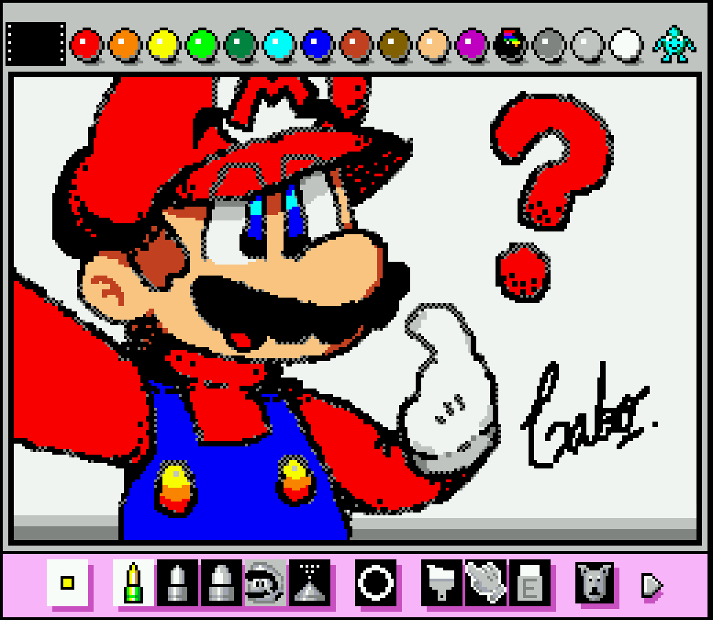 Mario Painting by GabitosPaints on DeviantArt