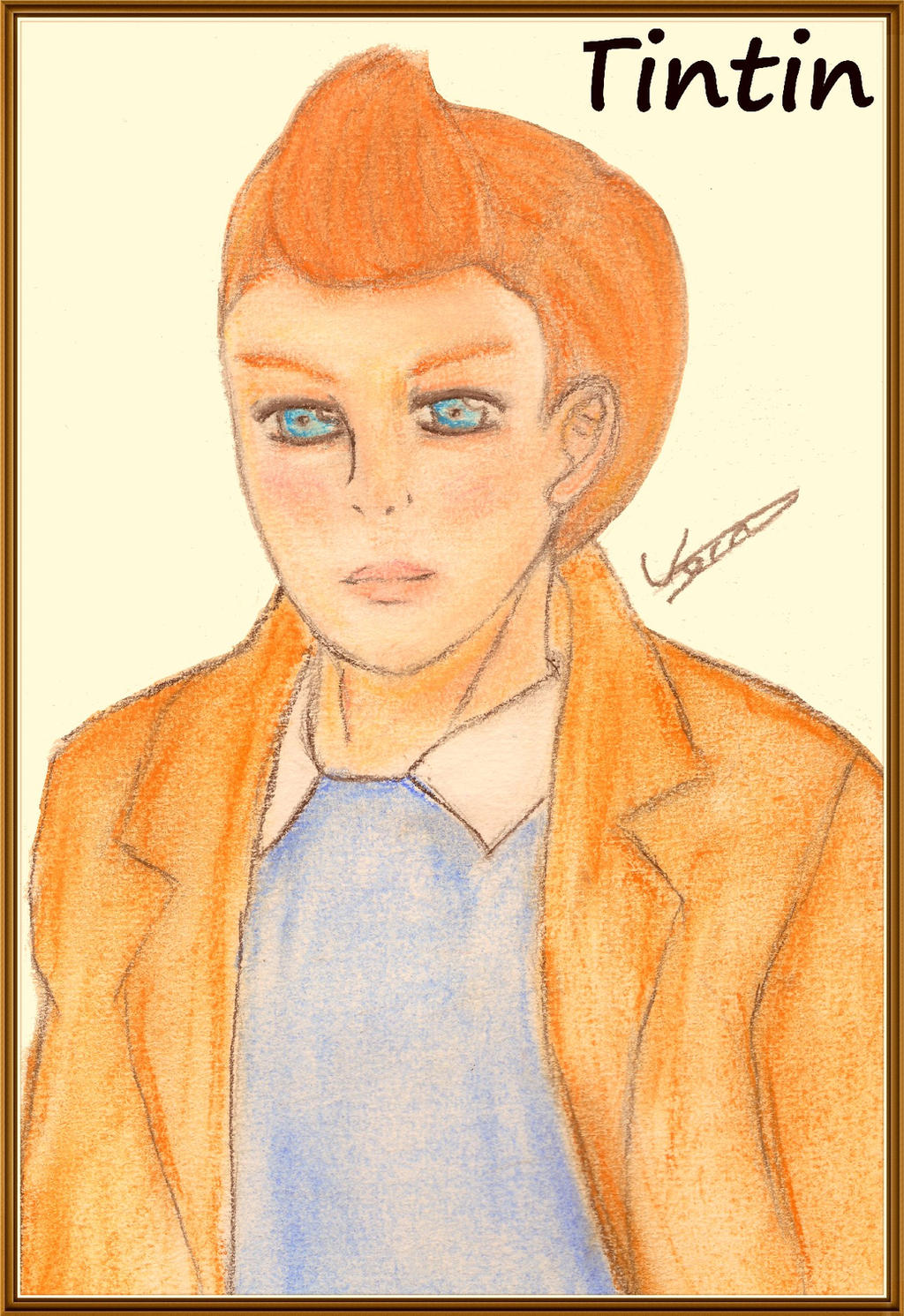 Tintin Deviantart Tintin by Nicolinak89 on DeviantArt