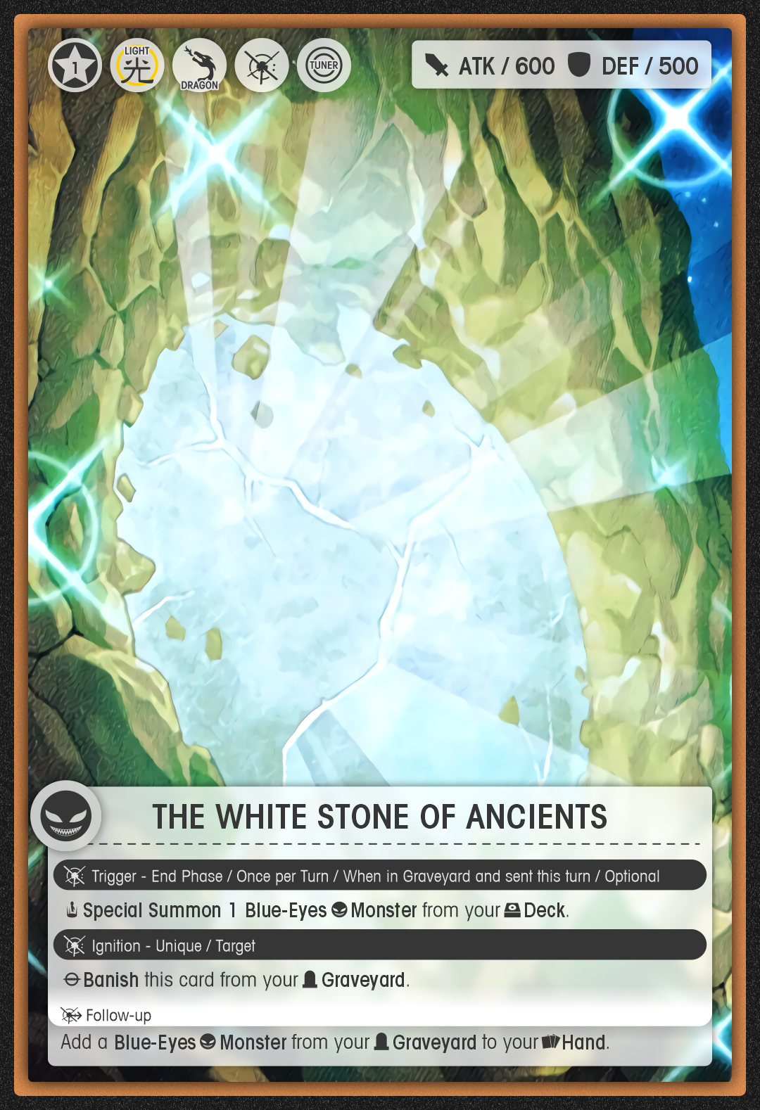 Dragon Spirit Maiden +Master Protetor UN The White Stone of Ancients Legend