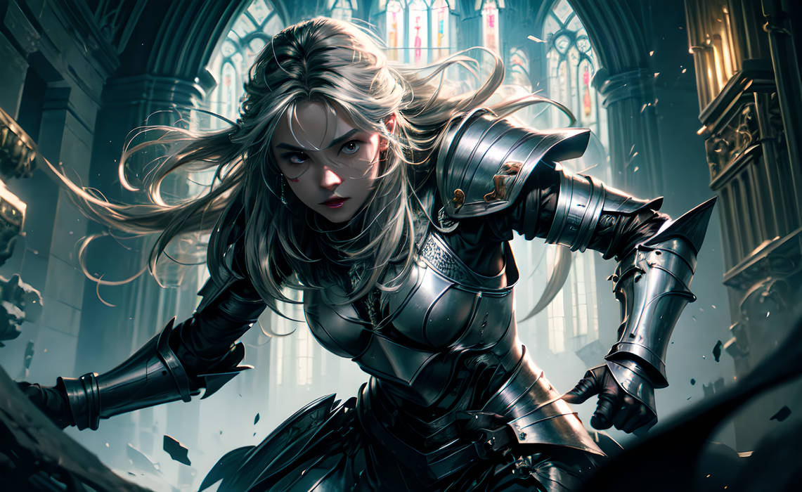 KNIGHT LADY SAVING THE PEOPLE by ImaginaryTechnique on DeviantArt