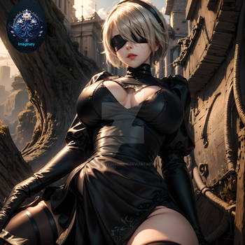2B NierAutomata AIFANART By ToonGenAI2 On DeviantArt 2b-nierautomata-aifanart-by-toongenai2-on-deviantart