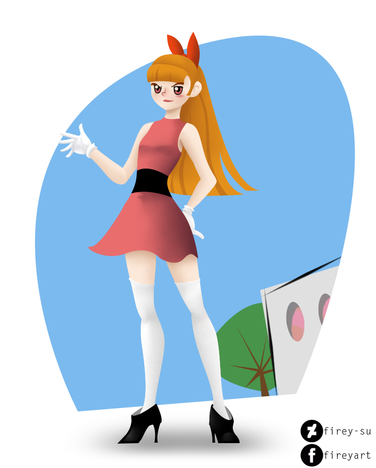Blossom Powerpuff Girls By Firey Su On Deviantart Blossom Powerpuff Girls By Firey Su On Deviantart