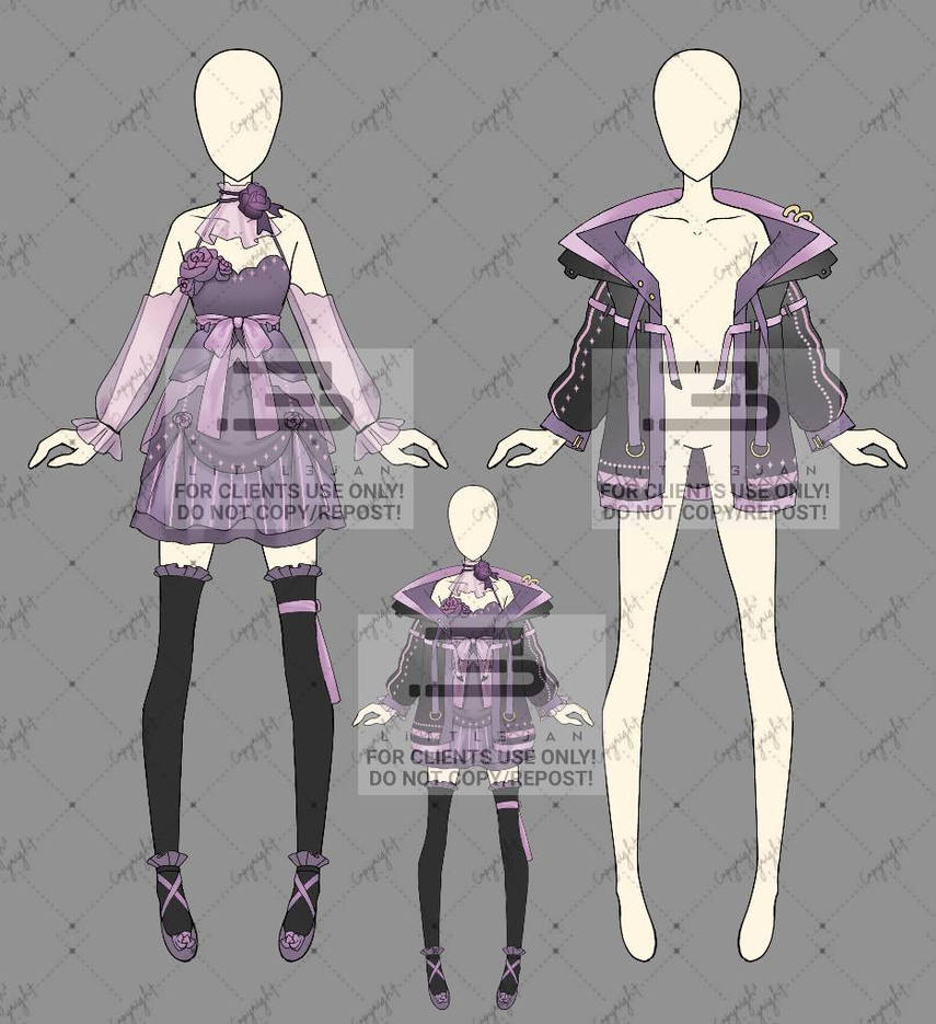 (OPEN)COMMS: SET OUTFIT CUSTOM by littl3jan on DeviantArt