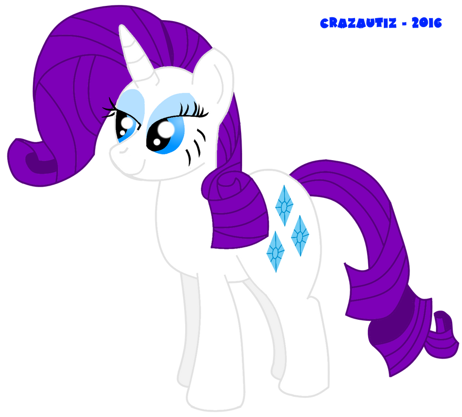 Retarded Rarity Rarity by crazautiz on DeviantArt