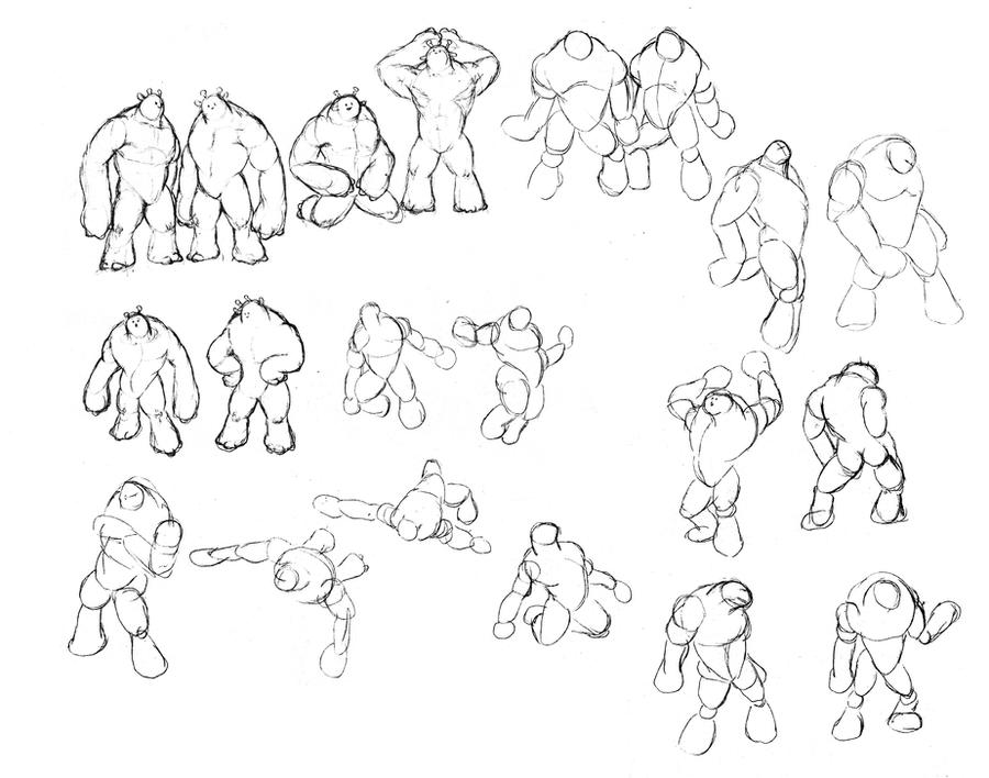 Mutant Poses Cucuraffer- mutant pose by Tigrobobr on DeviantArt