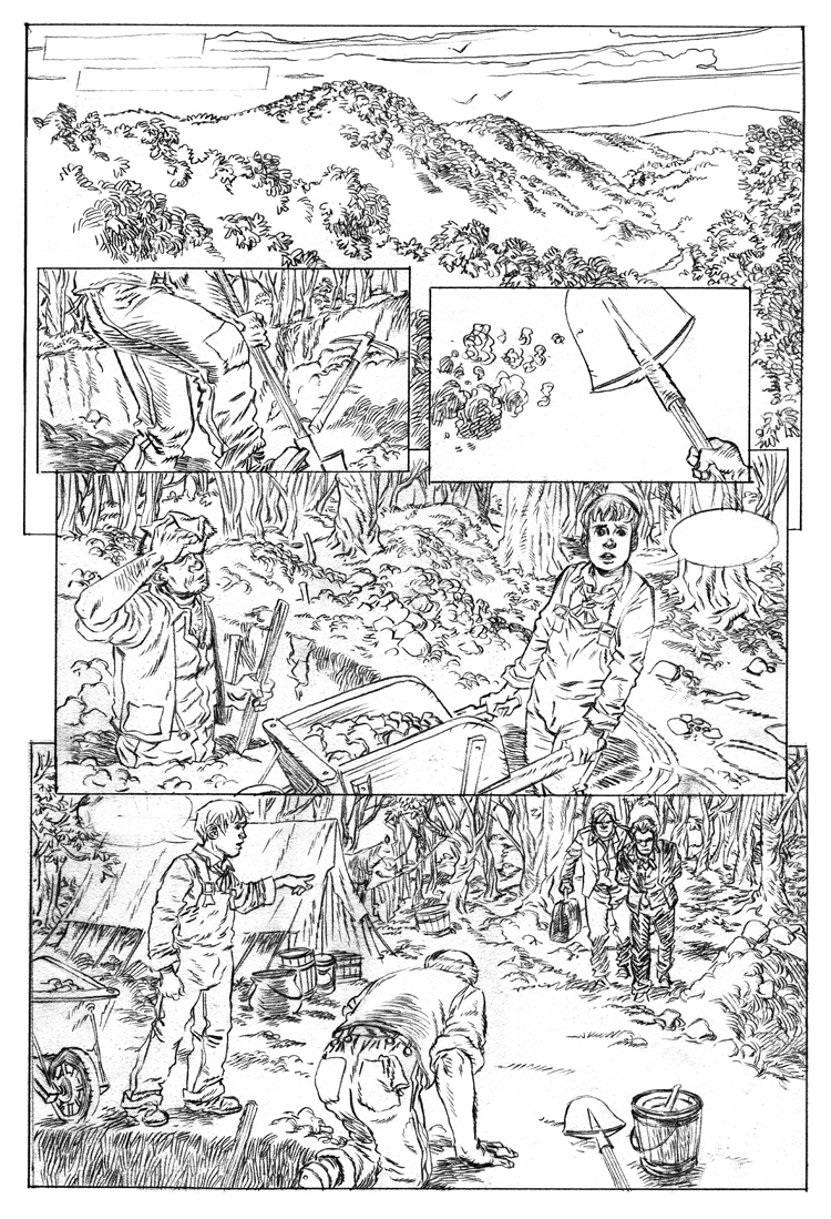 Swindler pg 1 pencils